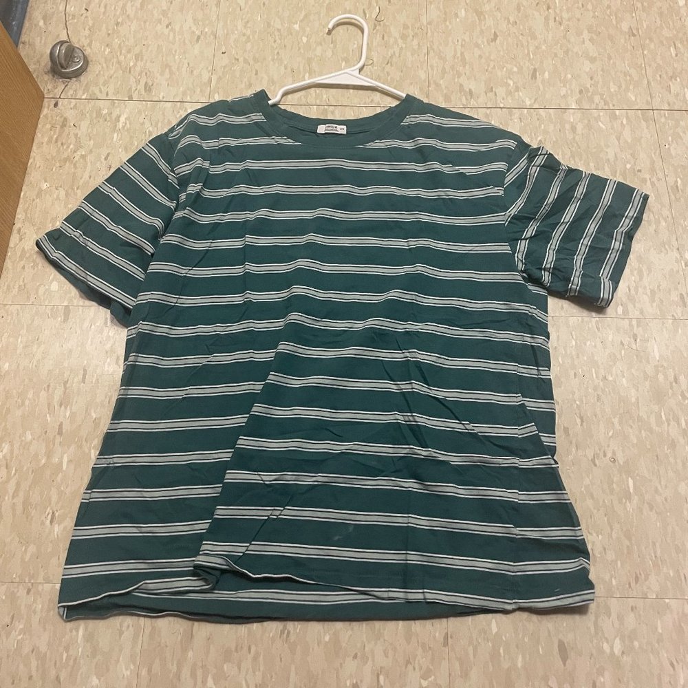 Ardene Striped Blue T-Shirt